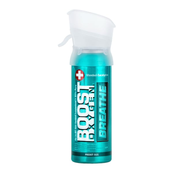 Boost Oxygen Portable 95% Pure Supplemental Oxygen, 3L, Menthol-Eucalyptus 303 - main